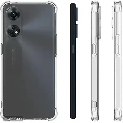 Back Cover For Oppo Reno8T 5G Transparent Shock Proof Silicon Pack Of 1-thumb3