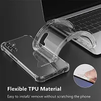 Back Cover For Samsung Galaxy M34 5G Transparent Shock Proof Silicon Pack Of 1-thumb2