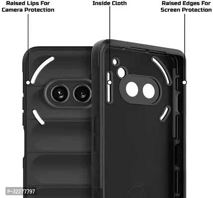 Back Cover For Nothing Phone 2A 5G Black Grip Case Pack Of 1-thumb4