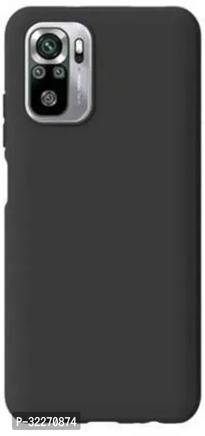 Back Cover For Redmi Note 10 Black Grip Case Pack Of 1-thumb0