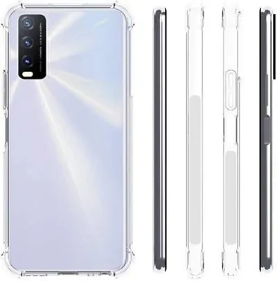 OO LALA JI Crystal Clear for Vivo Y20/20I Back Cover Transparent