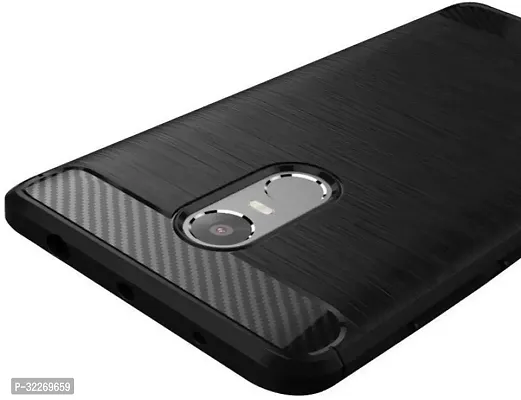 Back Cover For Mi Redmi Note 4 Black Shock Proof Pack Of 1-thumb3