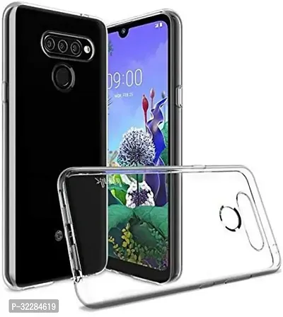 Stylish Back Cover For Lg Q60 Pack Of 1-thumb0