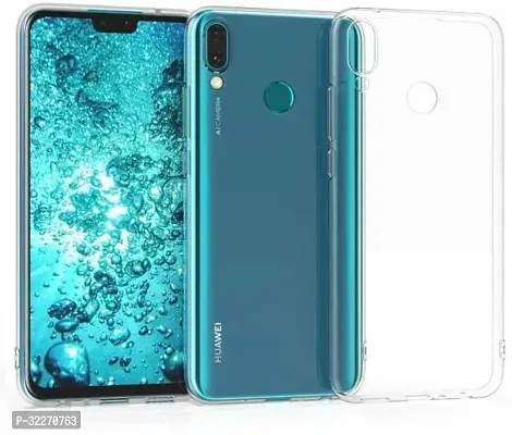 Back Cover For Huawei Y9 2019 Transparent Shock Proof Pack Of 1