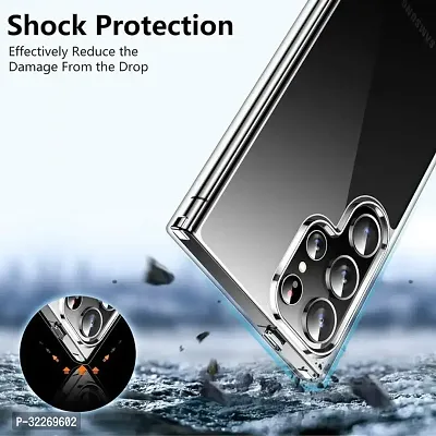 Back Cover For Samsung Galaxy S24 Ultra Transparent Shock Proof Silicon Pack Of 1-thumb4