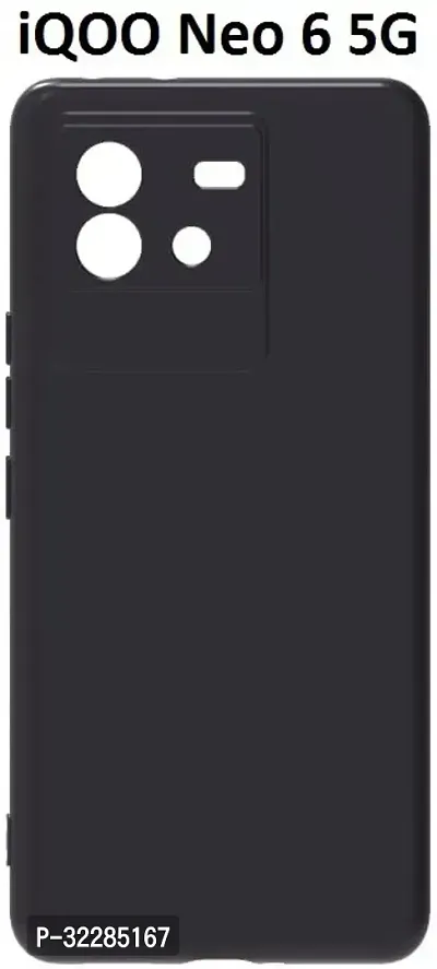 Stylish Back Cover For Iq00 Neo 6 5G-thumb0