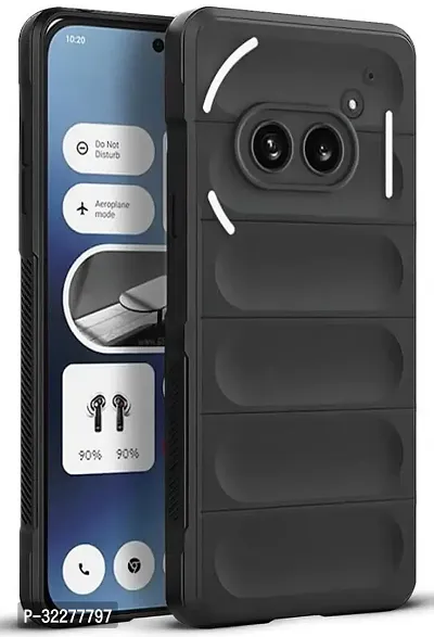 Back Cover For Nothing Phone 2A 5G Black Grip Case Pack Of 1