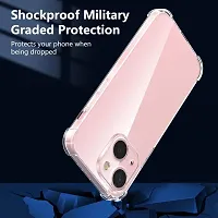 Back Cover For Apple Iphone 15 Plus Transparent Shock Proof Silicon Pack Of 1-thumb1