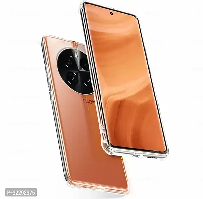 Stylish Back Cover For Realme 12 Pro Transparent Shock Proof Pack Of 1-thumb0