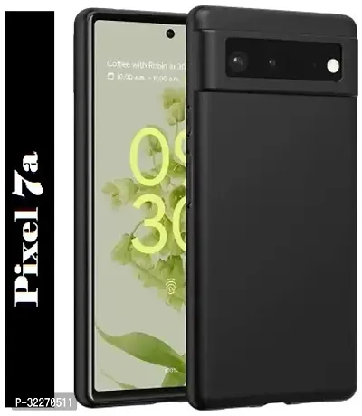 Back Cover For Google Pixel 7A Black Shock Proof Pack Of 1-thumb0