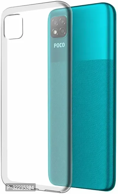 Stylish Back Cover For Poco C3 Pack Of 1-thumb0