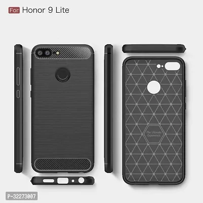 Back Cover For Honor 9 Lite Black Shock Proof Pack Of 1-thumb0