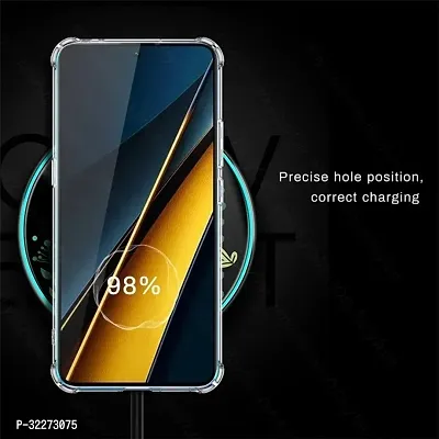 Back Cover For Poco X6 Pro 5G Transparent Pack Of 1-thumb2