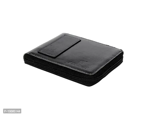 Breiftasche Men Black Zip wallet