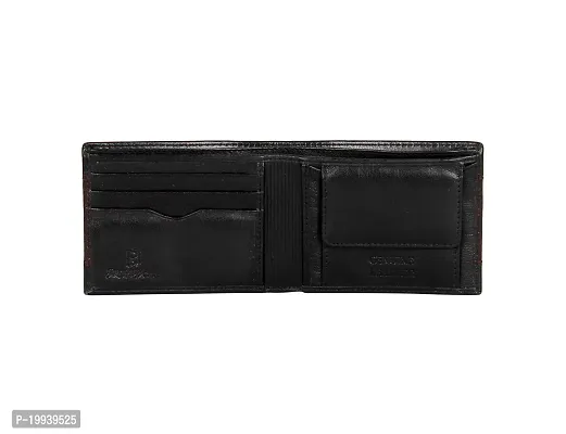 Breiftasche Men Black And Brown strip wallet-thumb3