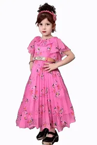 Girls Maxi/Full Length Casual Dress-thumb2