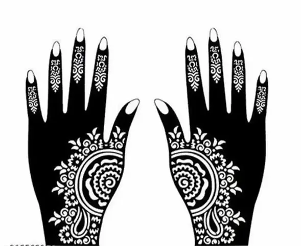 Heena Mehndi Stencil