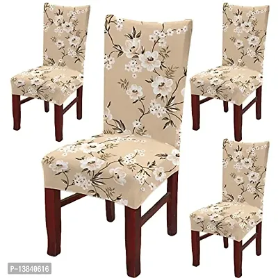 New base floral 4pc chair cover