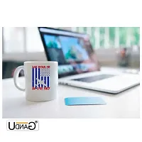 UDNAG White Ceramic Coffee / Tea Mug 'Airforce | My Soul in The Sky' Perfect for Gifting [330ml]-thumb1