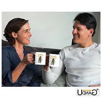 UDNAG White Ceramic Coffee / Tea Mug 'Leader Lady | Look Like a Lady and Think Like a Leader' Perfect for Gifting [350ml]-thumb2