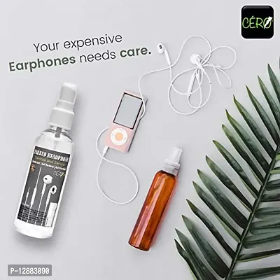 Cero EARBUD & HEADPHONE Decontaminant Cleanser 99.9% Alcohol (100ml)-thumb2