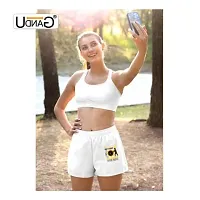 UDNAG Unisex Regular fit 'Job | Selling Your time is Slightly Better Than Selling Your Body' Polyester Shorts [Size S/28In to XL/40In]-thumb2