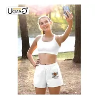 UDNAG Unisex Regular fit 'Chocolate | There is Nothing Better Than a Friend, Unless it is a Friend with Chocolate' Polyester Shorts [Size S/28In to XL/40In]-thumb2