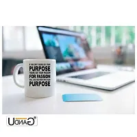 UDNAG White Ceramic Coffee / Tea Mug 'Nurse | Passion Leads to Purpose' Perfect for Gifting [330ml]-thumb1