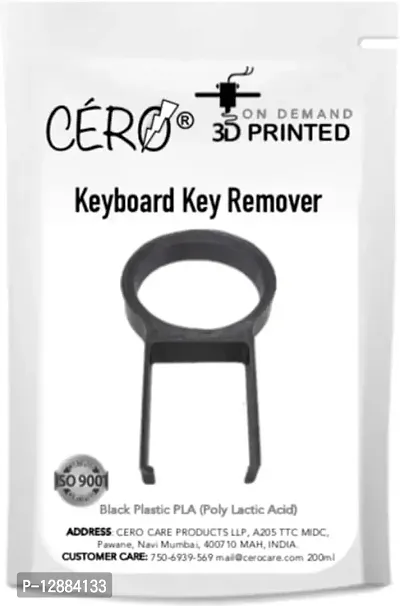 CERO ? 3D Printed Keyboard Key Remover (Black PLA Plastic)-thumb0