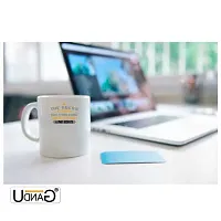 UDNAG White Ceramic Coffee / Tea Mug 'Womens Day | The Guess, a Woman Makes is Much Accurate Than The Certainty a Man asserts' Perfect for Gifting [330ml]-thumb1