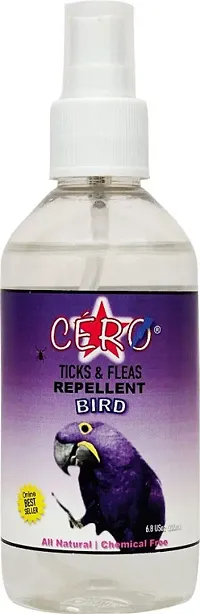 CERO 100% Natural Ticks, Fleas and Mites Repellent Spray for Bird (200ml)