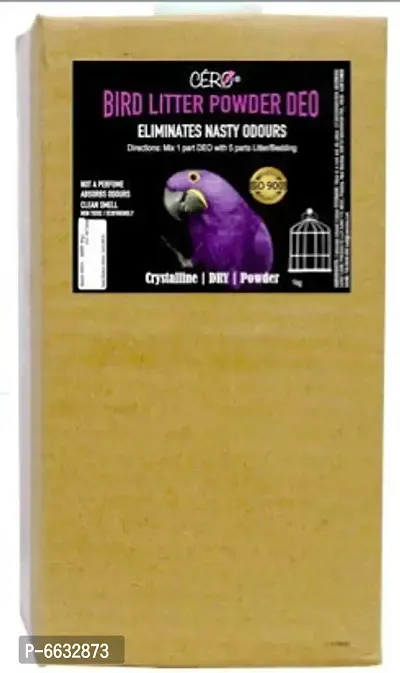 CERO Bird Litter Powder DEO to Eliminate Nasty Odours from Bird Litter/Bedding (1KG)-thumb0