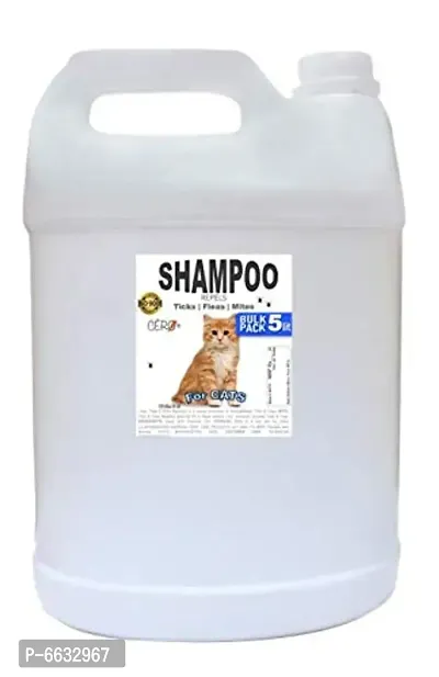 CERO Ticks, Fleas and Mites REPELLENT Shampoo for CATS (5LIT)-thumb0