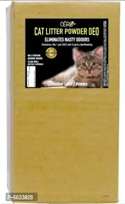 CERO Cat Litter Powder DEO to Eliminate Nasty Odours from Cat Litter/Bedding (1KG)-thumb0