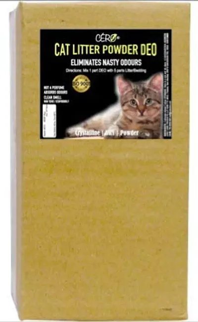 CERO Cat Litter Powder DEO to Eliminate Nasty Odours from Cat Litter/Bedding (1KG)