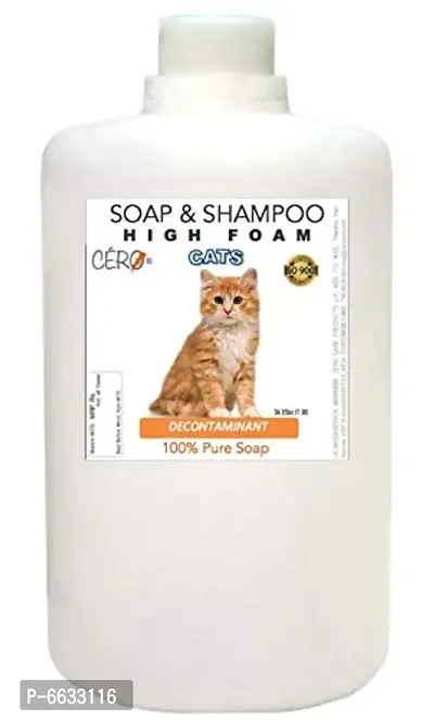 CERO Decontaminant and Cleanser Shampoo for Cats  (1 lit.)-thumb0