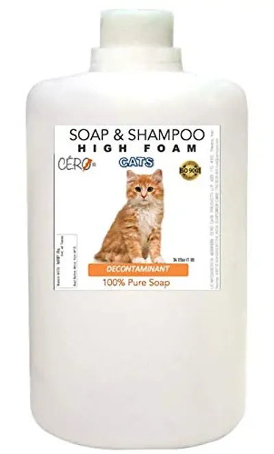CERO Decontaminant and Cleanser Shampoo for Cats  (1 lit.)