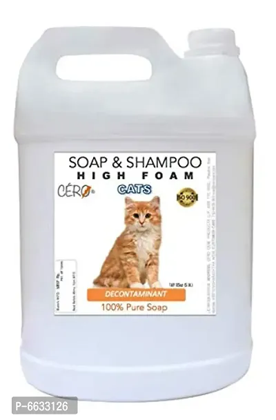 CERO Decontaminant and Cleanser Shampoo for CATS (5 lit.)-thumb0