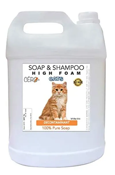 CERO Decontaminant and Cleanser Shampoo for CATS (5 lit.)