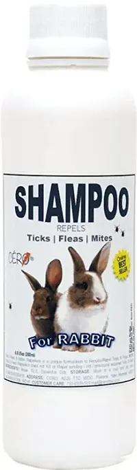 CERO Ticks, Fleas and Mites Repellent Shampoo for Rabbit (200ml)
