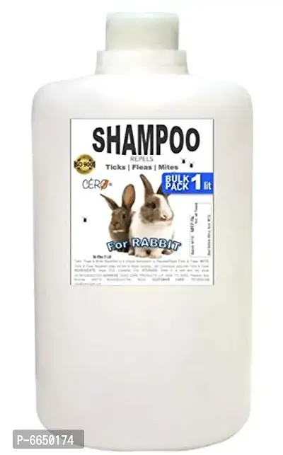 CERO Ticks, Fleas and Mites REPELLENT Shampoo for RABBIT (1LIT)-thumb0