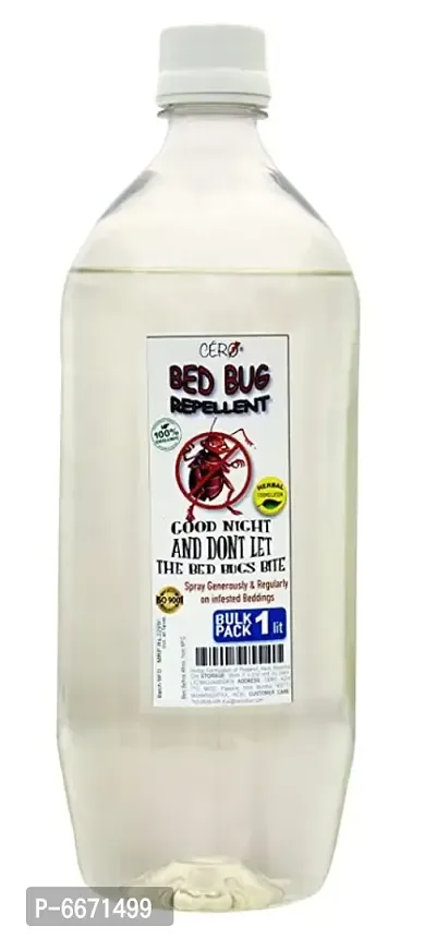 Cero Herbal Bed Bug Repellent Spray Bulk Refill (1 Lit)