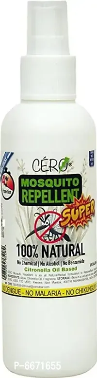 CERO Herbal SUPER Mosquito Repellent Spray 100% Natural (200ml)-thumb0