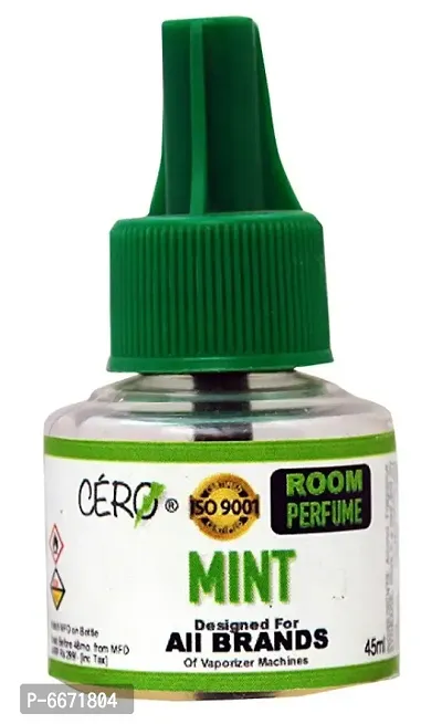 CERO Room Perfume MINT for All Brands of Vaporizer/Diffuser Machines Cartridge Bottle (45ml)-thumb0