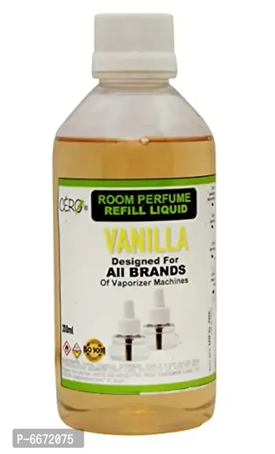 CERO Room Perfume VANILLA for All Brands of Vaporizer/Diffuser Machines Cartridge Bottle (200ml)