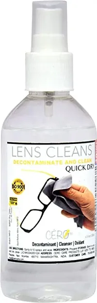 CERO Lens Cleans, Quick Dry Spectacle Lens Cleaner Spray (200ml)