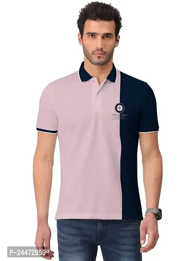 Stylish Fancy Cotton Polos T-Shirts For Men-thumb0