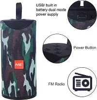 Dj Sound Blast Speaker Portable Best Bluetooth Speaker 113 With Super Deep Bass Rechargeable Wireless Bluetooth Speaker Support Tf Usb Pen Drive Fm Aux Slot Color Multi-thumb1