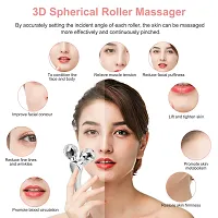 KENTELLY 3D Manual Roller Massager 360 Rotate Roller Face Body Massager-thumb2