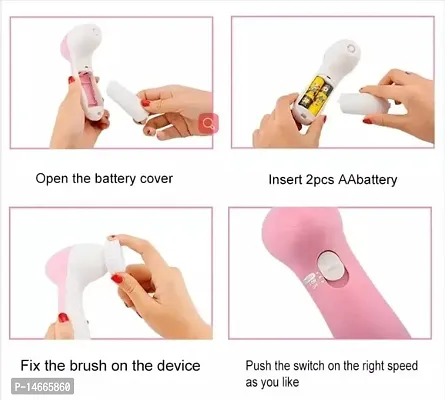 FIREMEX Skin Smoothing 5 in 1 Portable Compact Body  Face Beauty Massager FM258 5-In-1 Smoothing Body Face Beauty Care Facial Massager Massager-thumb4